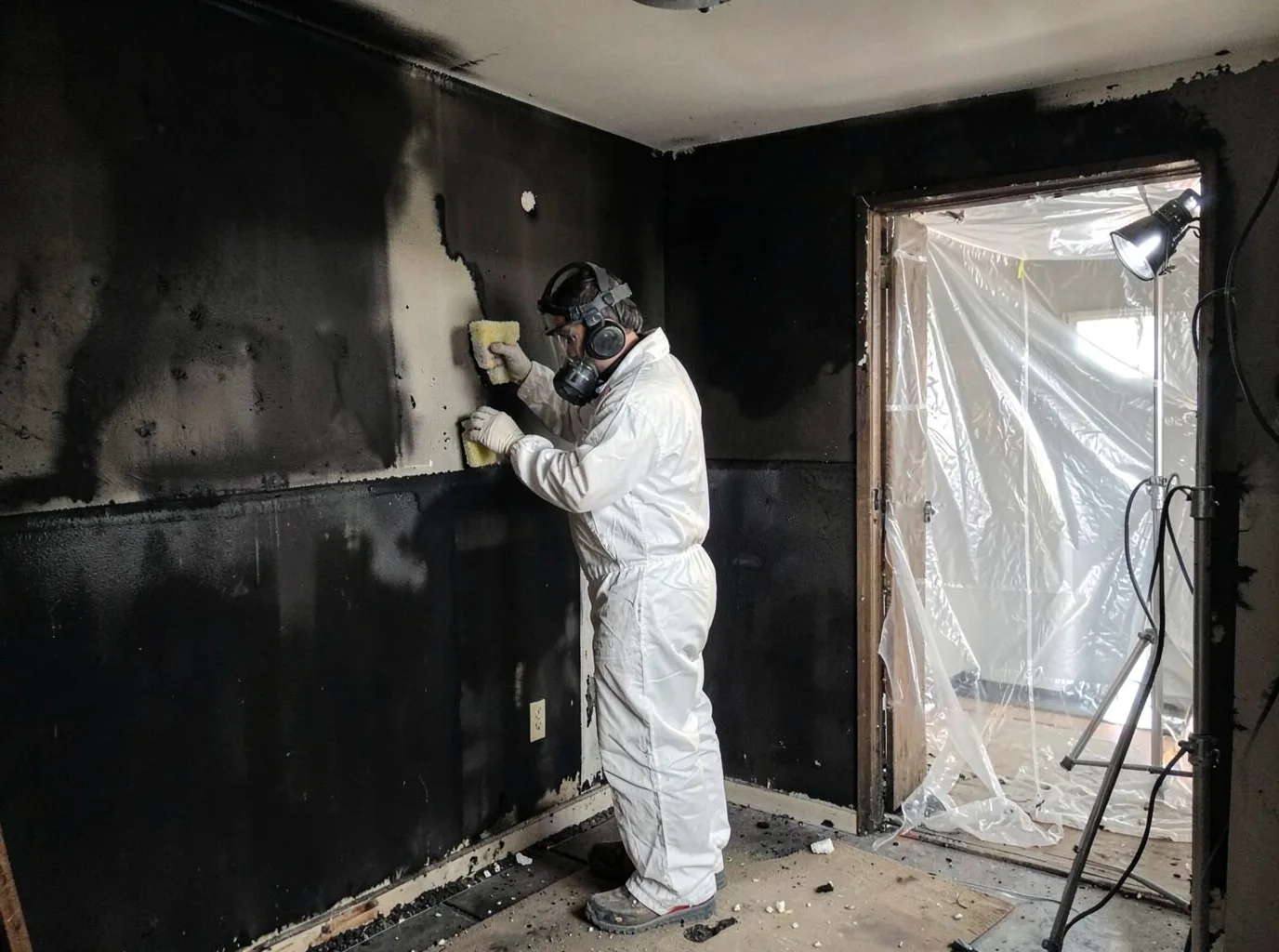 Fire Damage Restoration company in Bison, KS